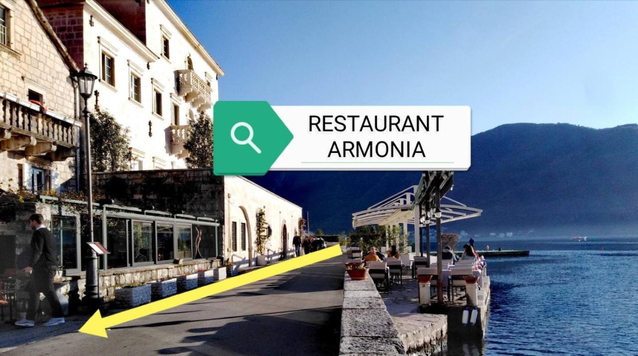 Apartment Mediterraneo Seagull Пераст Экстерьер фото